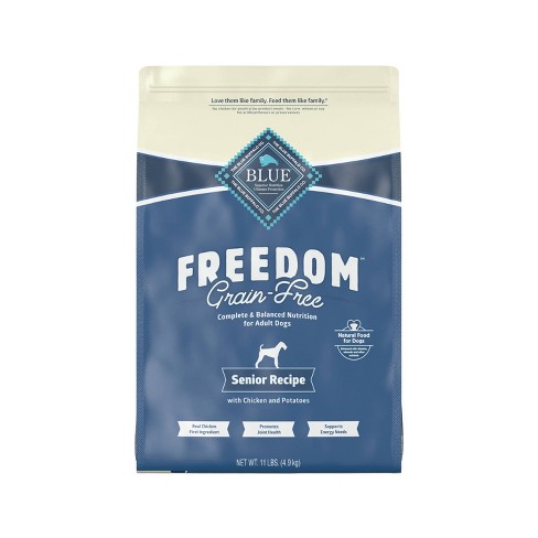 Blue Buffalo Freedom Grain Free with Chicken, Potatoes & Peas Senior Dry Dog Food - image 1 of 4
