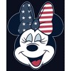 Girl's Disney Minnie Mouse American Bow T-Shirt - 2 of 4