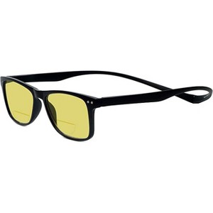 Magz Astoria Magnetic Front Connecting Polarized Sun OR Bi-Focal Sunglasses in Orange - 1 of 4