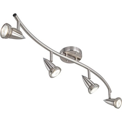 Pro Track® Heavy Duty LED 4-Light Satin Nickel Track Kit