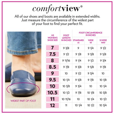 Женские кроссовки Comfortview The Marleigh Sneaker - 10 1/2 M, White (Wide Widths Available) — фото 2