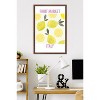 Trends International Reinders: Fruit Market - Lemons from Italy Framed Wall Poster Prints - 2 of 4