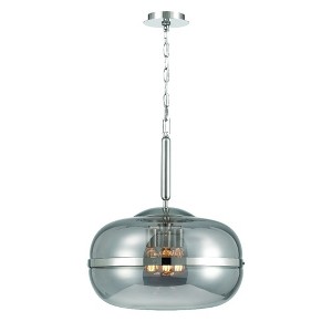 Eurofase Lighting Nottingham 3 - Light Pendant in  Nickel - 1 of 2