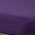 purple fabric/gold vein frame