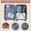 COZONY 20/24/28 in Expandable Luggage Set with TSA Lock, Hard Shell, 3-Step Telescopic Handle, TPU Grip - 3 of 4