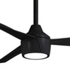 44" Minka Aire Skinnie Coal LED Ceiling Fan with Remote Control - 3 of 4