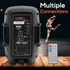 Pyle Portable PA Speaker System with Wireless Microphone, Bluetooth, Recording Function - PSBT85A - 2 of 4