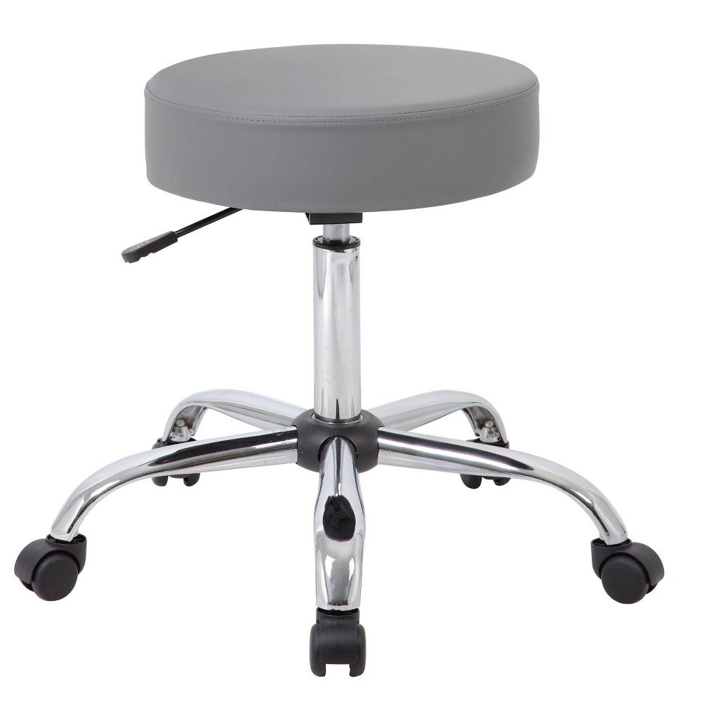 Photos - Chair Medical Stool Gray - Boss Office Products
