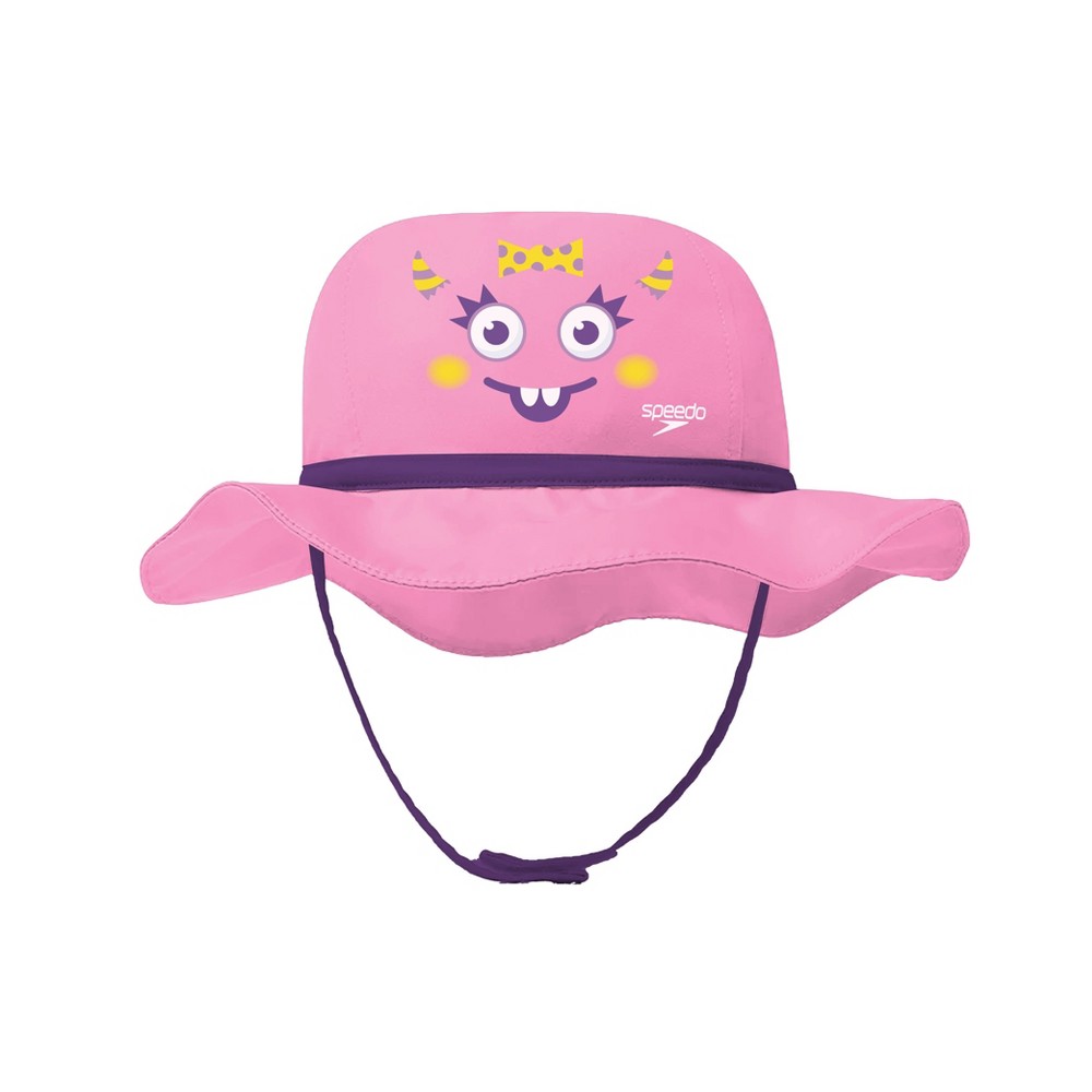 Speedo Kids' Bucket Hat - Pink S/M: Abstract Pattern Toddler Hat