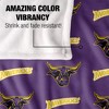 Minnesota State University Mankato Logo Pattern Silky 50x60 Blanket, 1 Sided - 4 of 4