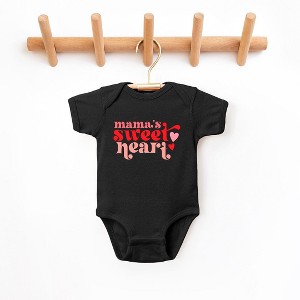 The Juniper Shop Pink Sweet Heart Baby Bodysuit - 1 of 2