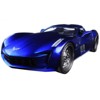 2009 Chevrolet Corvette Stingray Concept Blue 1/24 Diecast Model Car by Jada - 2 of 3