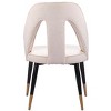 Zuo Artus Dining Chair Ivory - 4 of 4