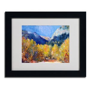 Trademark Fine Art-Richard Wallich 'Cotton' Matted Framed Art - 1 of 4