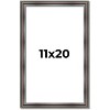 PosterPalooza | Shadow Box 1.75" Deep Brown Picture Frame - UV Acrylic, Foam Board Backing, Hanging Hardware - 2 of 4