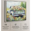 Art Remedy Vintage Trucks and Flowers Chic Farmhouse Wall Art Framed - 2 of 4