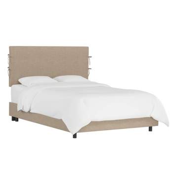 Skyline Furniture Meridan Slipcover Linen Bed