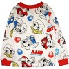 Paw Patrol Toddler Boys' 4-Piece Long Sleeve Cotton Pajama Set - 4 of 4