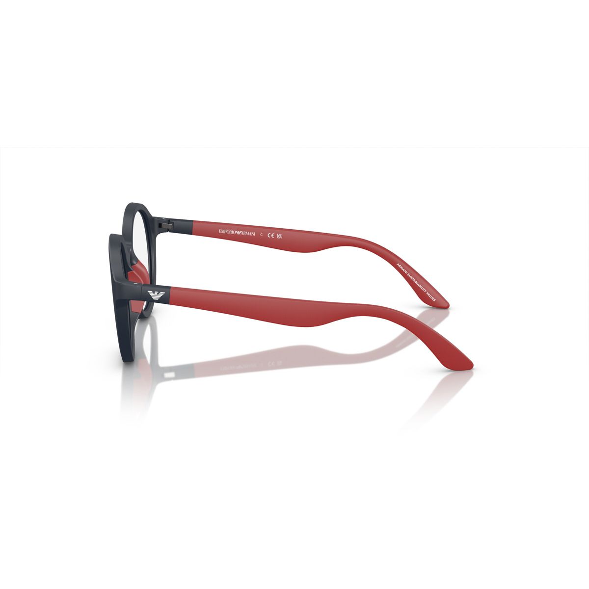 Emporio Armani EK3005 46mm Child Round Eyeglasses Demo Lens Lens - thumbnail 3