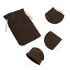 Unique Bargains Portable Drawstring Bag 2 Pcs - 3 of 4