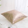 PiccoCasa Decors Sequin Throw Pillow Covers Shiny Sparkling Comfy Satin Cushion Covers - 3 of 4