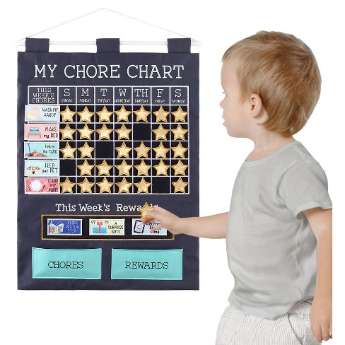 Video Game Theme Chore Chart, Magnetic Reward Chart for Kids