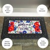 Evergreen Patriotic Welcome to Our Home Sassafras Indoor Outdoor Switch Doormat 1'10"x10" Multicolored - 3 of 4
