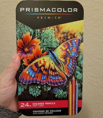Prismacolor Premier Colored Pencils, Soft Core, 24 Count