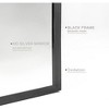Black 20x30 Inch Metal Arch Bathroom Mirror with Elegant Design for Modern Vanity Decor - 4 of 4