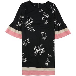 Alfani Womens Floral Print Scuba Dress - 1 of 1