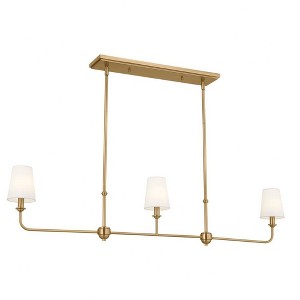 Pallas - 3 Light Chandelier In Traditional Style-13.5 Inches Tall and 4.5 Inches Wide-Black Finish - 1 of 4