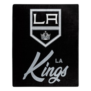 NHL LA Kings 50 x 60 Raschel Throw Blanket - 1 of 3