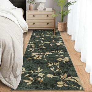 Machine Washable Area Rugs for Living Room Soft Non Slip Rug for Bedroom Large Ultra Thin Under Table Dining Room Rug - 1 of 4
