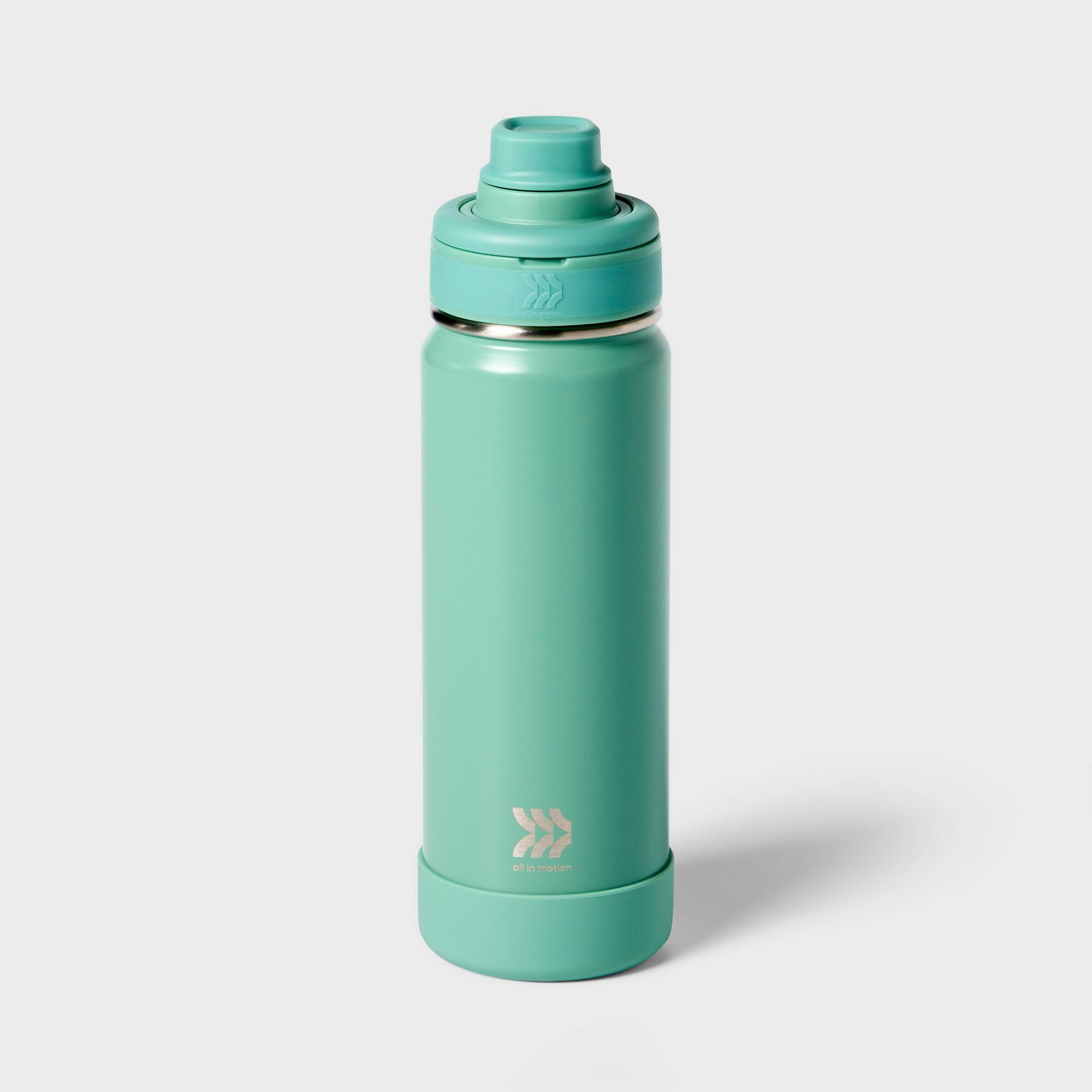 24oz Stainless Steel Vacuum Insulated Water Bottle Soft Green - All In Motion™: Portable Drinkware