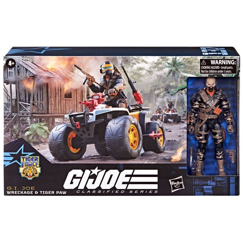 G.I. Joe Classified Series Tiger Force Wreckage Action Figure and Tiger Paw ATV (Target Exclusive), 3 of 16