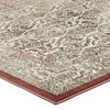 Modway Hester Ornate Turkish 8x10 Vintage Area Rug - Tan/Walnut Brown,  Polypropylene / Polyester Blend ,  Tight Low Pile Weave - 3 of 4