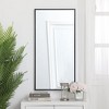 Elegant Lighting Metal frame rectangle mirror 18 inch in Black - 2 of 4