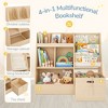 Arceso 4-in-1 Kids Bookshelf & Toy Storage, 3-Tier Organizer with Removable Bins for Kids' Room - 2 of 4