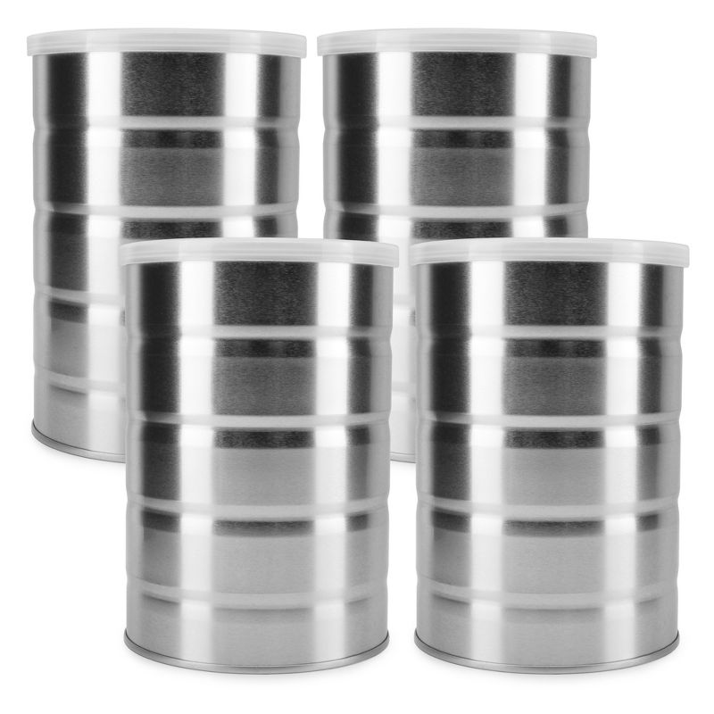 Cornucopia Brands Empty Coffee Cans 4pk; Metal Cans for Kitchen Storage, Coffee Packaging and Arts & Crafts, 1 of 9