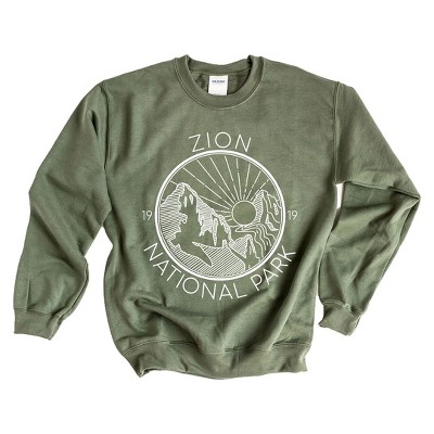 Simply Sage Market Women's Graphic Sweatshirt Zion National Park
