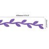 Unique Bargains Polyester Natural Design Flexible Durable Leaf Ribbon - 2 of 4