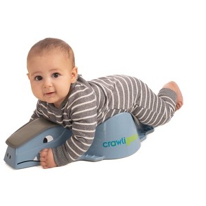 Crawligator - Blue - Green Tummy Time Mobility Toy for Infants 4-12 Months - 1 of 2