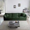 GDFStudio Lynn Modern 111.5 " Chenille 3-Seat Sectional Sofa with Pillows - 2 of 4