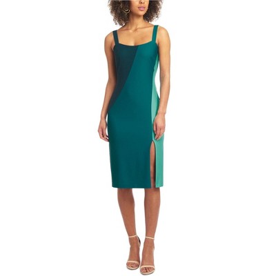 Rachel Roy Womens Colorblock Bodycon Dress