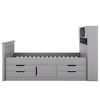 NicBex Full Size Wooden Platform Bed, Modern Storage Bed Frame with 6 Drawers and Bedside Bookcases for Bedroom - 4 of 4