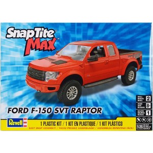 Level 2 Snap Tite Max Model Kit 2013 Ford F-150 SVT Raptor Pickup Truck 1/25 Scale Model by Revell - 1 of 4