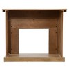 Standlon Electric Fireplace with Faux Stone Surround - SEI - 4 of 4