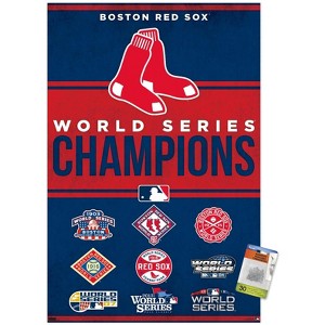 Trends International MLB Boston Red Sox - Champions 23 Unframed Wall Poster Prints - 1 of 4