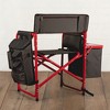 Outdoor Fusion Camping Chair with Side Table and Soft Cooler in Red - 2 of 4