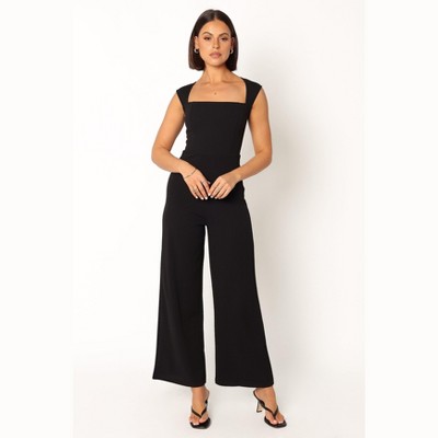 Petal and Pup Womens Iris Jumpsuit - Black S
